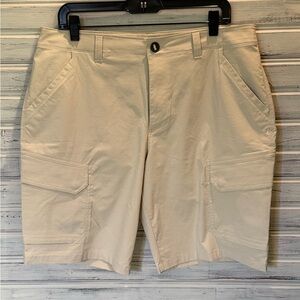 Men's Light Khaki Cargo Shorts